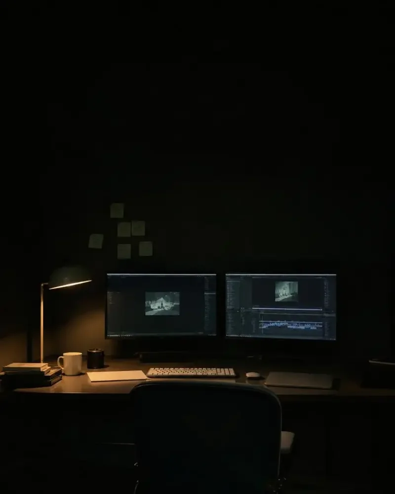 夜谈 11 期：剪辑室的第七个小时 封面图，创作者手记，48 分钟